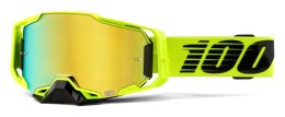 Gogle 100% ARMEGA NUCLEAR CITRUS Gold Mirror Lens (Szyba Złota Lustrzana, LT 28%+/-5%) (WYPRZEDAŻ -50%)