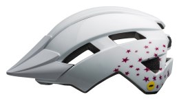 Kask dziecięcy BELL SIDETRACK II MIPS white stars roz. Uniwersalny (47-54 cm) (NEW 2025)