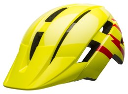 Kask dziecięcy BELL SIDETRACK II strike gloss hi-viz red roz. Uniwersalny (47-54 cm) (NEW 2025)