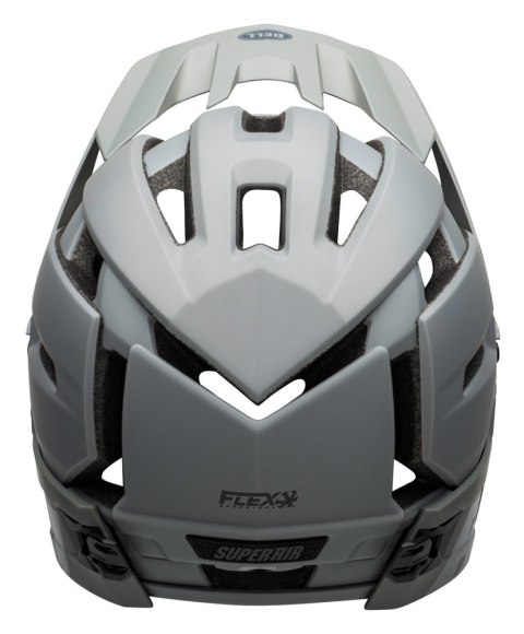 Kask full face BELL SUPER AIR R SPHERICAL matte gloss grays roz. L (58-62 cm) (NEW 2025)