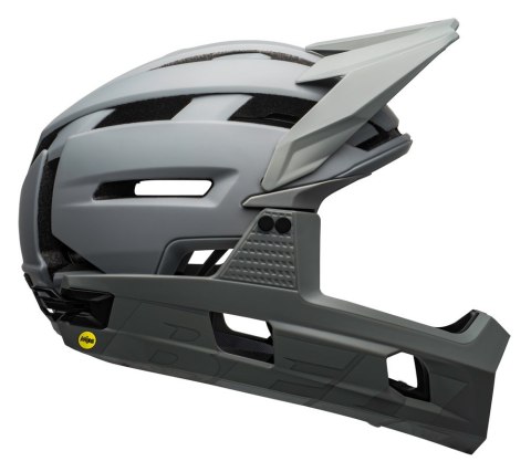 Kask full face BELL SUPER AIR R SPHERICAL matte gloss grays roz. M (55-59 cm) (NEW 2025)