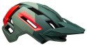 Kask full face BELL SUPER AIR R SPHERICAL matte gloss green infrared roz. M (55-59 cm) (NEW 2025)