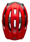 Kask full face BELL SUPER AIR R SPHERICAL matte gloss red gray roz. L (58-62 cm) (WYPRZEDAŻ -50%)