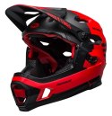 Kask full face BELL SUPER DH SPHERICAL fasthouse matte gloss red black roz. L (58-62 cm) (NEW 2025)
