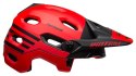 Kask full face BELL SUPER DH SPHERICAL fasthouse matte gloss red black roz. M (55-59 cm) (NEW 2025)