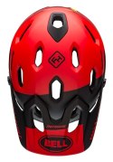 Kask full face BELL SUPER DH SPHERICAL fasthouse matte gloss red black roz. S (52-56 cm) (NEW 2025)