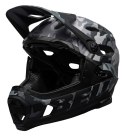 Kask full face BELL SUPER DH SPHERICAL matte gloss black camo roz. L (58-62 cm) (NEW 2025)
