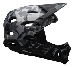 Kask full face BELL SUPER DH SPHERICAL matte gloss black camo roz. M (55-59 cm) (NEW 2025)