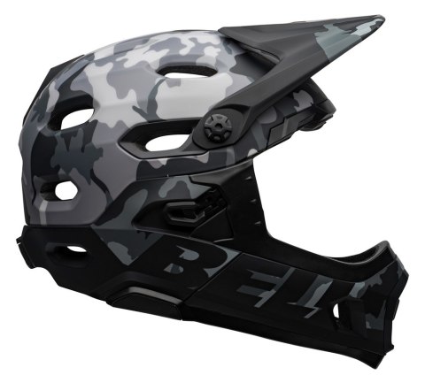 Kask full face BELL SUPER DH SPHERICAL matte gloss black camo roz. M (55-59 cm) (NEW 2025)