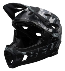 Kask full face BELL SUPER DH SPHERICAL matte gloss black camo roz. M (55-59 cm) (NEW 2025)