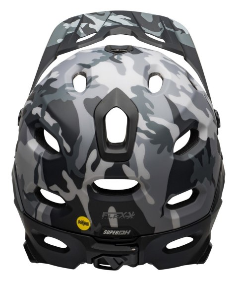 Kask full face BELL SUPER DH SPHERICAL matte gloss black camo roz. M (55-59 cm) (NEW 2025)