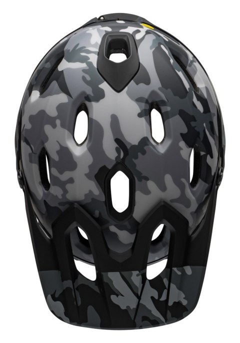 Kask full face BELL SUPER DH SPHERICAL matte gloss black camo roz. M (55-59 cm) (NEW 2025)