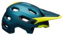 Kask full face BELL SUPER DH SPHERICAL matte gloss blue hi-viz roz. L (58-62 cm) (WYPRZEDAŻ -50%)