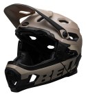 Kask full face BELL SUPER DH SPHERICAL matte gloss sand black roz. M (55-59 cm) (NEW 2025)