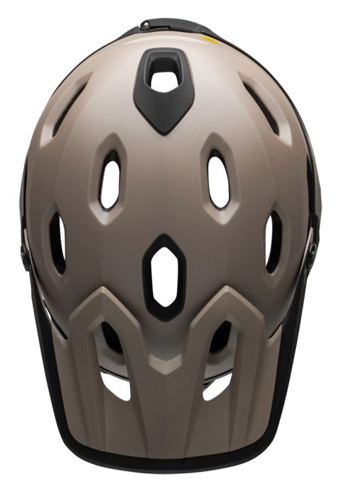 Kask full face BELL SUPER DH SPHERICAL matte gloss sand black roz. M (55-59 cm) (NEW 2025)