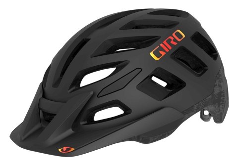Kask mtb GIRO RADIX matte black hypnotic roz. S (51-55 cm) (WYPRZEDAŻ -50%)