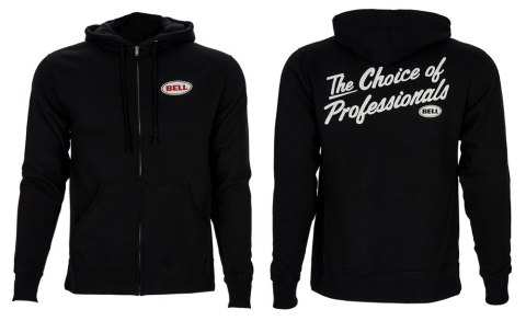 Bluza z kapturem BELL ZIP HOODIE CHOICE OF PROS black roz. L (DWZ)
