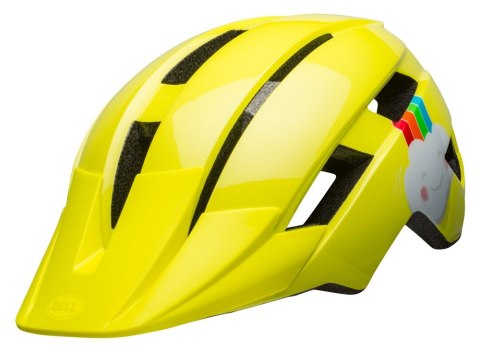 Kask dziecięcy BELL SIDETRACK II double rainbow gloss yellow roz. Uniwersalny (45-52 cm) (NEW).
