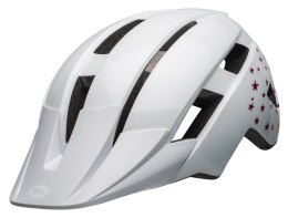 Kask dziecięcy BELL SIDETRACK II stars gloss white roz. Uniwersalny (47-54 cm) (NEW 2025)
