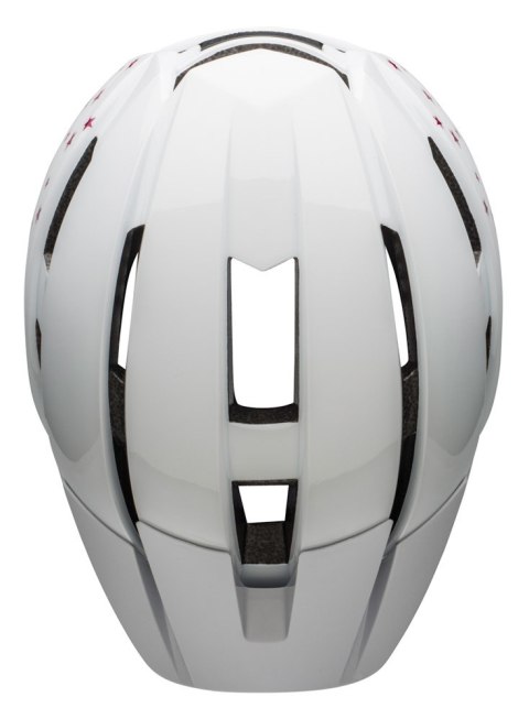 Kask dziecięcy BELL SIDETRACK II stars gloss white roz. Uniwersalny (47-54 cm) (NEW 2025)