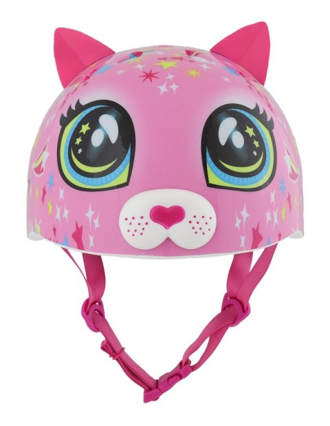 Kask dziecięcy juniorski RASKULLZ ASTRO CAT pink roz. XS TODDLER FS 3+ (48-52 cm) (NEW 2026)