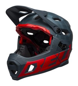 Kask full face BELL SUPER DH SPHERICAL prime matte blue crimson roz. M (55-59 cm) (NEW 2025)