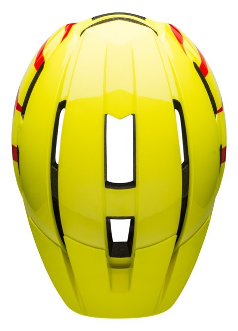 Kask juniorski BELL SIDETRACK II strike gloss hi-viz red roz. Uniwersalny (50-57 cm) (NEW 2025)