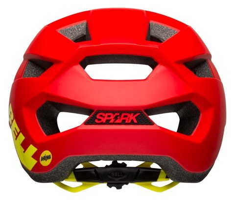 Kask juniorski BELL SPARK JUNIOR matte gloss red hi-viz roz. Uniwersalny (50-57 cm)