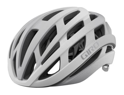 Kask szosowy GIRO HELIOS SPHERICAL matte white silver fade roz. L (59-63 cm) (NEW 2025)