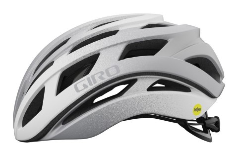 Kask szosowy GIRO HELIOS SPHERICAL matte white silver fade roz. S (51-55 cm) (NEW 2025)
