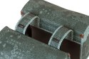 Sakwa podwójna BASIL BOHEME DOUBLE PANNIER BAG 35L Universal Bridge System, wodoodporna forest green (WYPRZEDAŻ -50%)