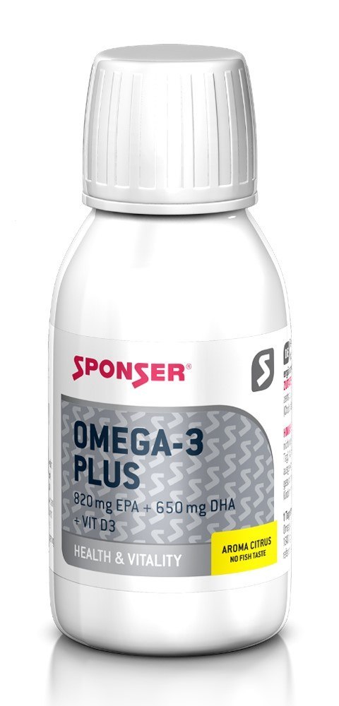 Suplement SPONSER OMEGA-3 PLUS CITRUS z wit. D3 150 ml (NEW).