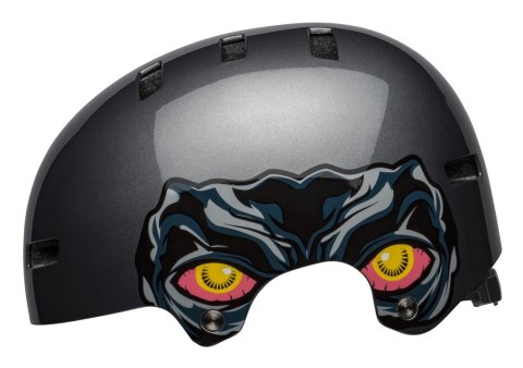 Kask bmx BELL LOCAL gunmetal nightwalker roz. S (51-55 cm) (WYPRZEDAŻ -50%)