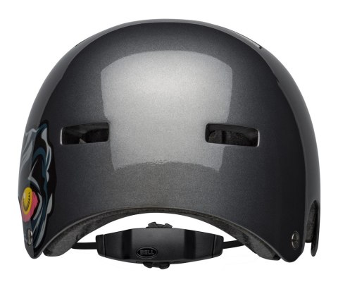 Kask bmx BELL LOCAL gunmetal nightwalker roz. S (51-55 cm) (WYPRZEDAŻ -50%)