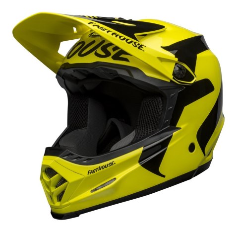 Kask full face BELL FULL-9 FUSION MIPS fasthouse gloss hi-viz black roz. M (55-57 cm) (WYPRZEDAŻ -50%)
