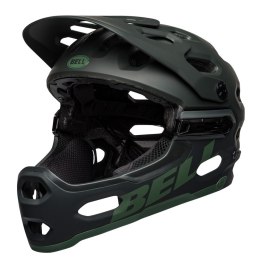 Kask full face BELL SUPER 3R MIPS matte green roz. S (52-56 cm) (WYPRZEDAŻ -50%)