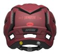 Kask full face BELL SUPER AIR R SPHERICAL matte red black fasthouse roz. L (59-63 cm) (WYPRZEDAŻ -50%)