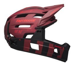 Kask full face BELL SUPER AIR R MIPS SPHERICAL matte red black fasthouse roz. M (55-59 cm)