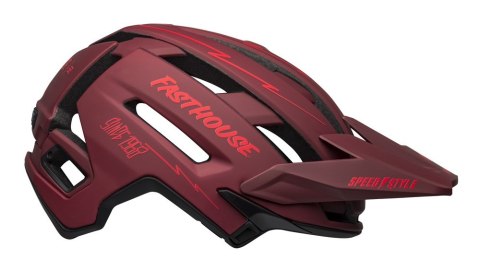 Kask full face BELL SUPER AIR R MIPS SPHERICAL matte red black fasthouse roz. M (55-59 cm)