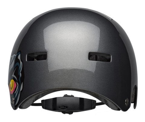 Kask juniorski BELL SPAN nightwalker gloss gunmetal roz. XS (49-53 cm) (WYPRZEDAŻ -50%)