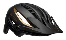 Kask mtb BELL SIXER INTEGRATED MIPS fasthouse matte gloss black gold roz. L (58-62 cm)