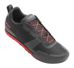 Buty męskie GIRO TRACKER FASTLACE black bright red roz.48 (WYPRZEDAŻ -50%)