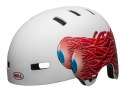 Kask bmx BELL LOCAL matte white eyes roz. L (59-61.5 cm) (WYPRZEDAŻ -50%)