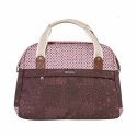Sakwa miejska pojedyncza BASIL BOHEME CARRY ALL BAG 18L Hook On System, wodoodporna fig red (DWZ)