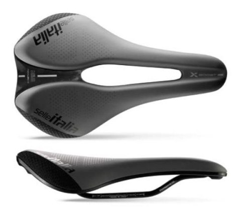 Siodło SELLE ITALIA NOVUS BOOST EVO X-CROSS TM, Superflow L (id match L3), Manganese Rail, Soft-Tek, 251g