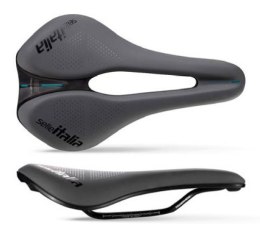 Siodło SELLE ITALIA NOVUS BOOST EVO GRAVEL TM, Superflow L (id match L3), Manganese Rail, Soft-Tek, 242g, Szare (DWZ)
