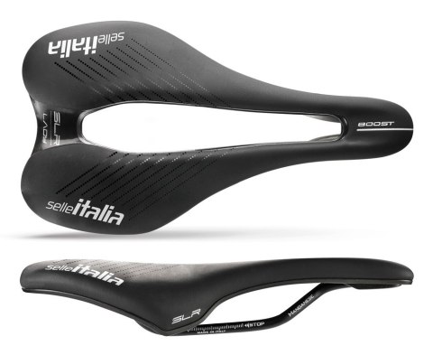 Siodło SELLE ITALIA SLR BOOST LADY TM, Superflow S (id match S3), Manganese Rail, Light Gel, 202g (NEW)