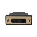 Qoltec Adapter HDMI A męska | DVI (24+1) żeńska