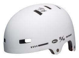 Kask bmx BELL LOCAL matte white fasthouse roz. M (55-59 cm) (NEW 2025)