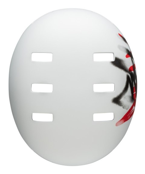 Kask bmx BELL LOCAL matte white scribble roz. M (55-59 cm) (WYPRZEDAŻ -50%)